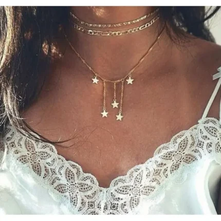 Tsepochka choker s kulonom zvezdy 1 700x700