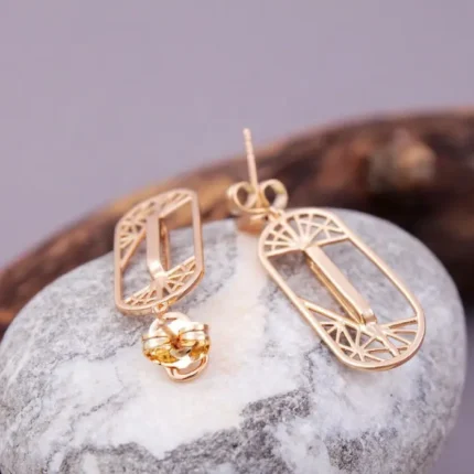 Zhenskie sergi xuping pozolota 18k 3 700x700